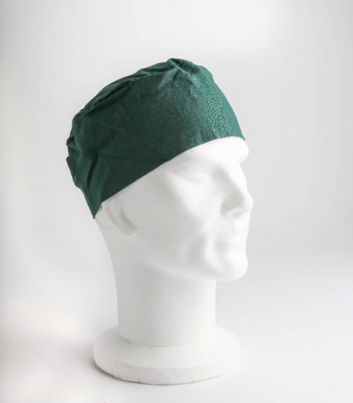 Emerald Green Surgeons Hat 100% Cotton