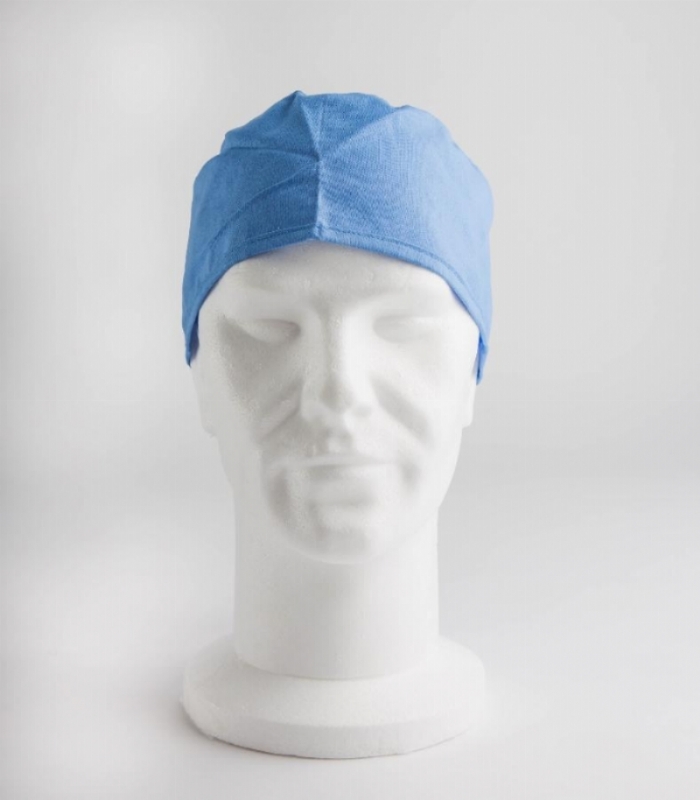 Hospital Blue Surgeons Hat 100% Cotton
