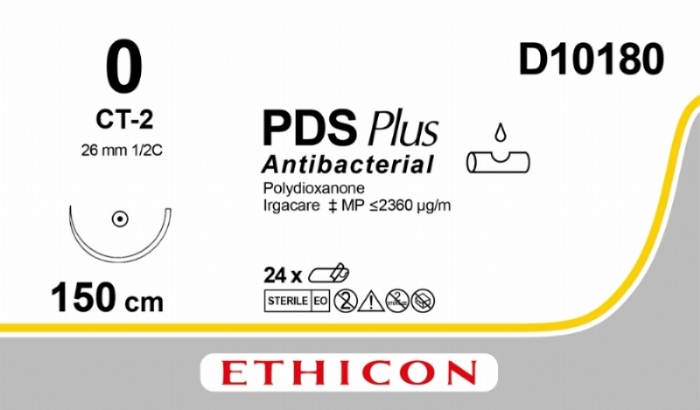 PDS Plus Antibacterial (polydioxanone) Suture