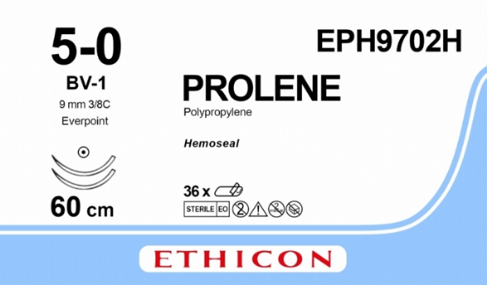 PROLENE Polypropylene Suture With EVERPOINT Technology & HEMOSEAL Technology