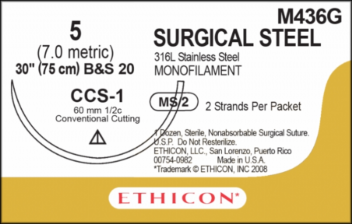 Surgical Stainless Steel Suture