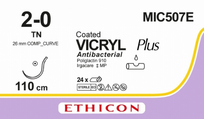 COATED VICRYL Plus Antibacterial (polyglactin 910) Suture