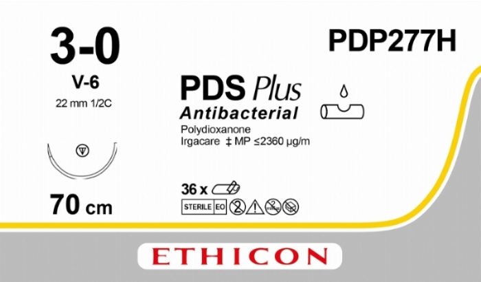 PDS Plus Antibacterial (polydioxanone) Suture