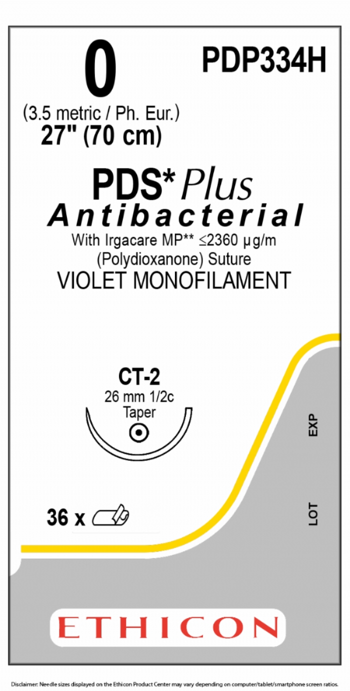 PDS Plus Antibacterial (polydioxanone) Suture