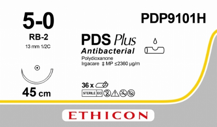 PDS Plus Antibacterial (polydioxanone) Suture