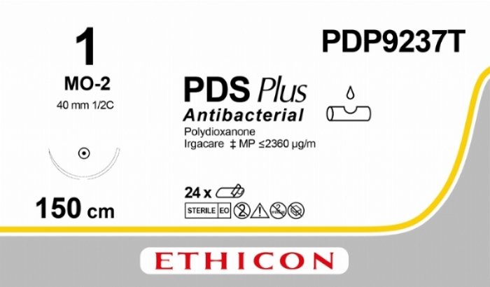 PDS Plus Antibacterial (polydioxanone) Suture