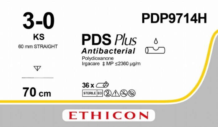 PDS Plus Antibacterial (polydioxanone) Suture