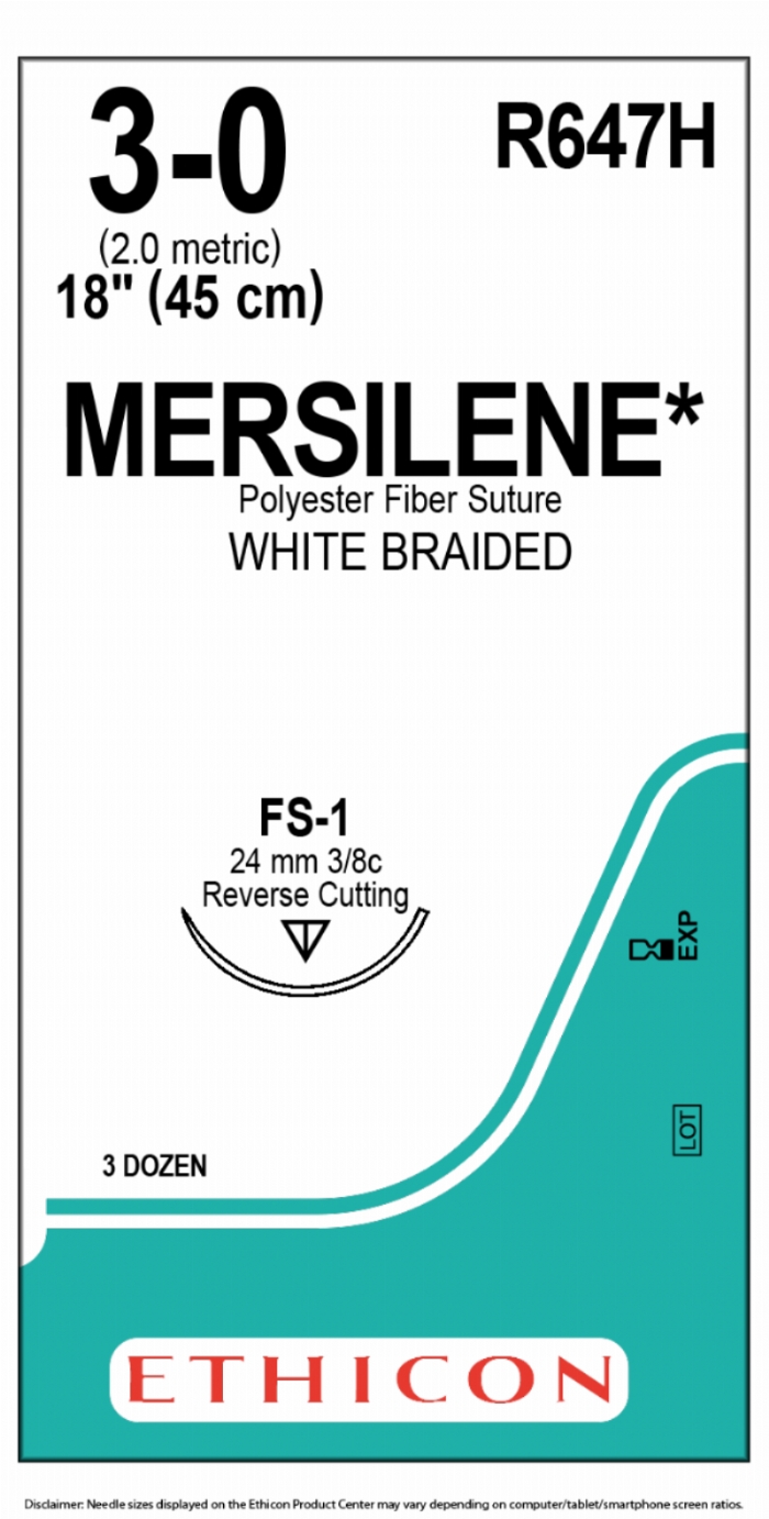 MERSILENE Polyester Fiber Suture