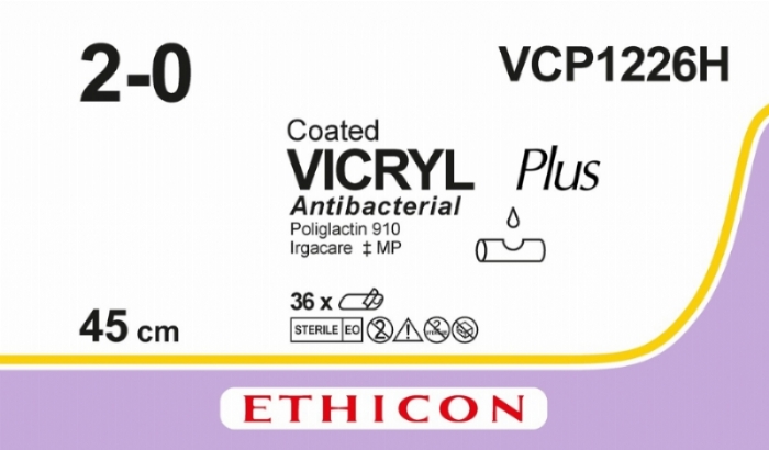 COATED VICRYL Plus Antibacterial (polyglactin 910) Suture