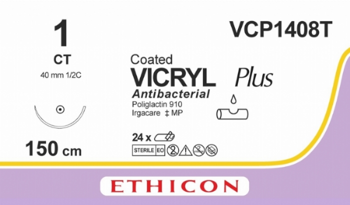 COATED VICRYL Plus Antibacterial (polyglactin 910) Suture