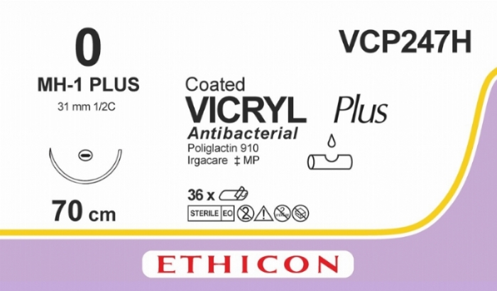 COATED VICRYL Plus Antibacterial (polyglactin 910) Suture