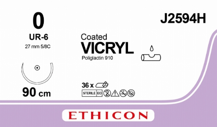  VICRYL Plus Antibacterial (polyglactin 910) Suture