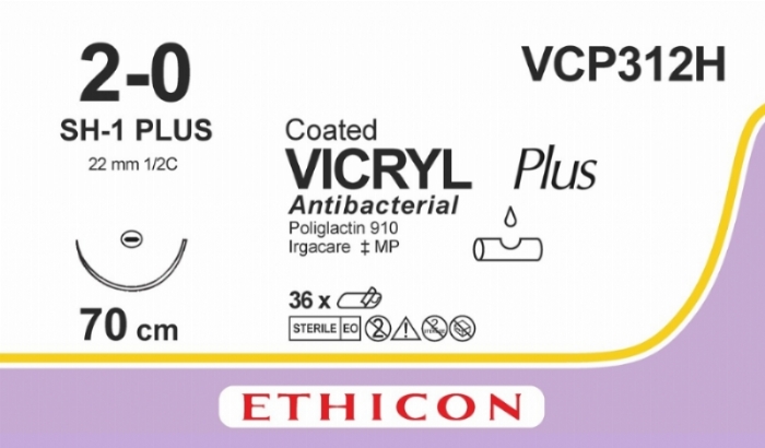 COATED VICRYL Plus Antibacterial (polyglactin 910) Suture