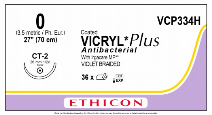 COATED VICRYL Plus Antibacterial (polyglactin 910) Suture