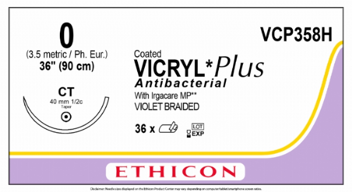 COATED VICRYL Plus Antibacterial (polyglactin 910) Suture