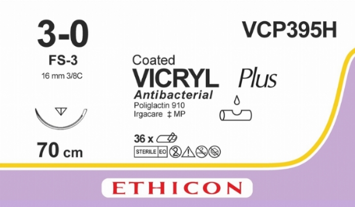 COATED VICRYL Plus Antibacterial (polyglactin 910) Suture