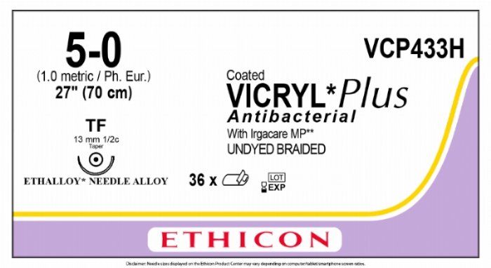 COATED VICRYL Plus Antibacterial (polyglactin 910) Suture