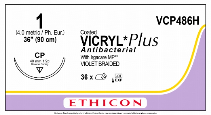 COATED VICRYL Plus Antibacterial (polyglactin 910) Suture