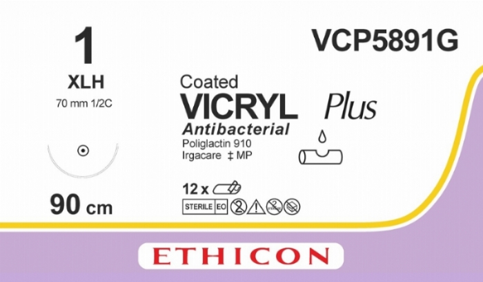 COATED VICRYL Plus Antibacterial (polyglactin 910) Suture