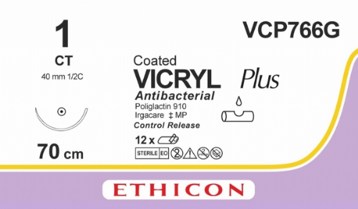 COATED VICRYL Plus Antibacterial (polyglactin 910) Suture