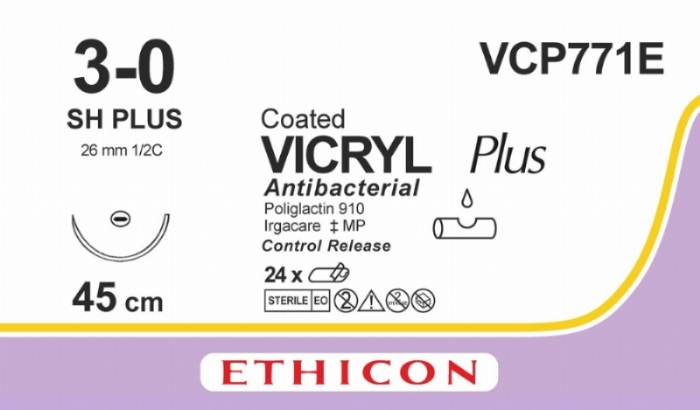 COATED VICRYL Plus Antibacterial (polyglactin 910) Suture