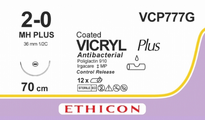 COATED VICRYL Plus Antibacterial (polyglactin 910) Suture