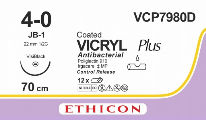 COATED VICRYL Plus Antibacterial (polyglactin 910) Suture