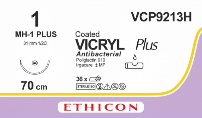 COATED VICRYL Plus Antibacterial (polyglactin 910) Suture