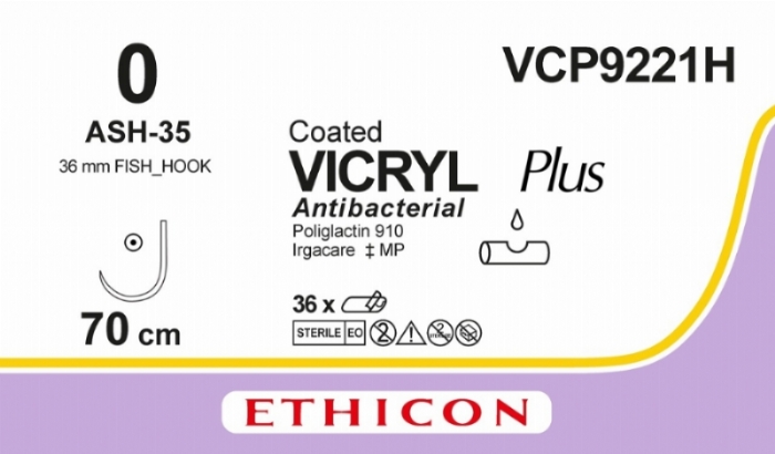 COATED VICRYL Plus Antibacterial (polyglactin 910) Suture