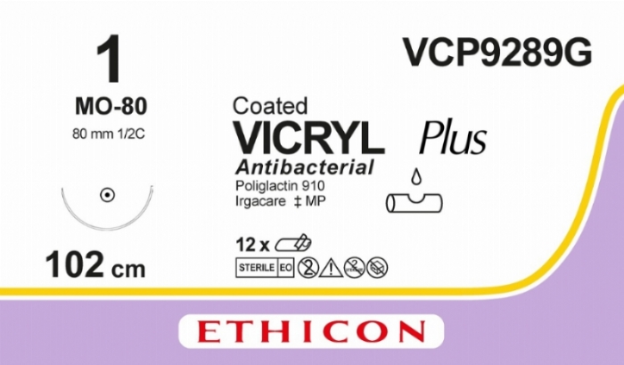 COATED VICRYL Plus Antibacterial (polyglactin 910) Suture