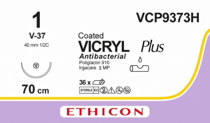 COATED VICRYL Plus Antibacterial (polyglactin 910) Suture