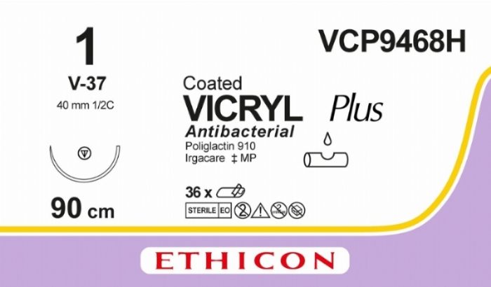 COATED VICRYL Plus Antibacterial (polyglactin 910) Suture