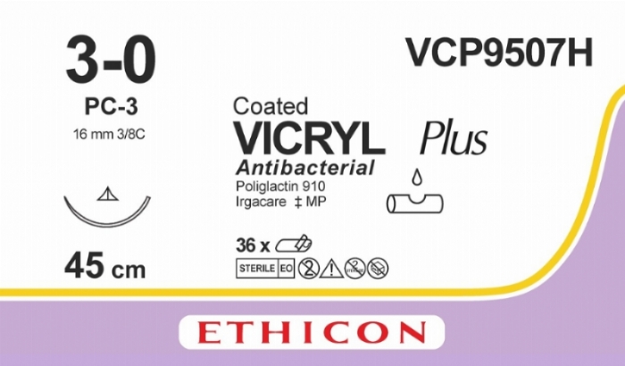 COATED VICRYL Plus Antibacterial (polyglactin 910) Suture