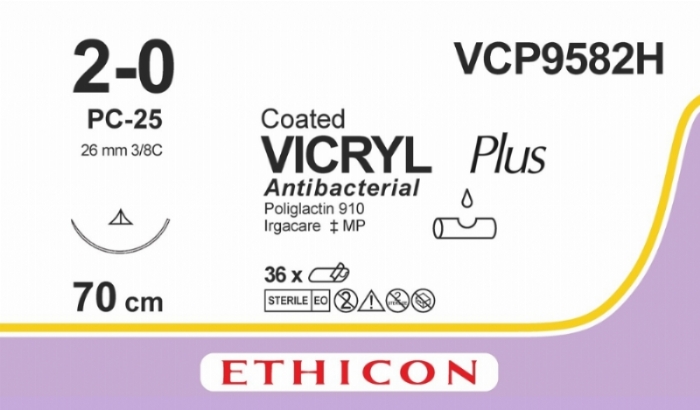 COATED VICRYL Plus Antibacterial (polyglactin 910) Suture