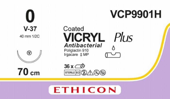 COATED VICRYL Plus Antibacterial (polyglactin 910) Suture