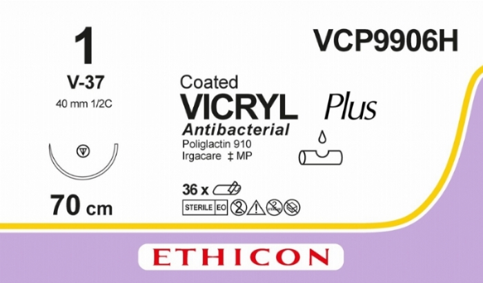 COATED VICRYL Plus Antibacterial (polyglactin 910) Suture