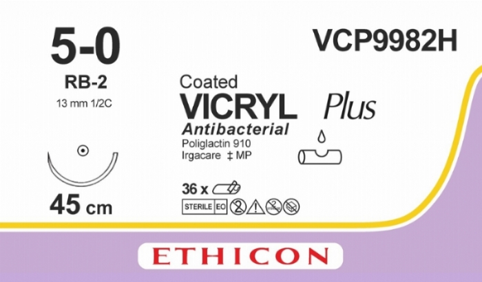 COATED VICRYL Plus Antibacterial (polyglactin 910) Suture