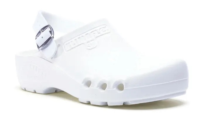 Toffeln KlimaFlex Clog 0168 in Navy, White & Mid Blue