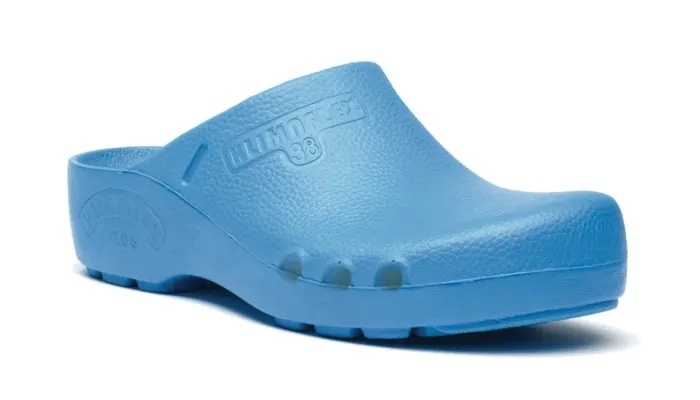 Toffeln KlimaFlex Clog 0168 in Navy, White & Mid Blue